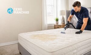 ¿Por qué mi colchón tiene manchas amarillas y cómo se pueden eliminar?